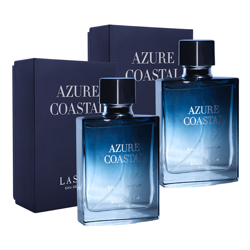 Home Fragrance Gift - LASTAR Herenparfum, Twee Flessen Totaal 100ml/3.38fl.oz,