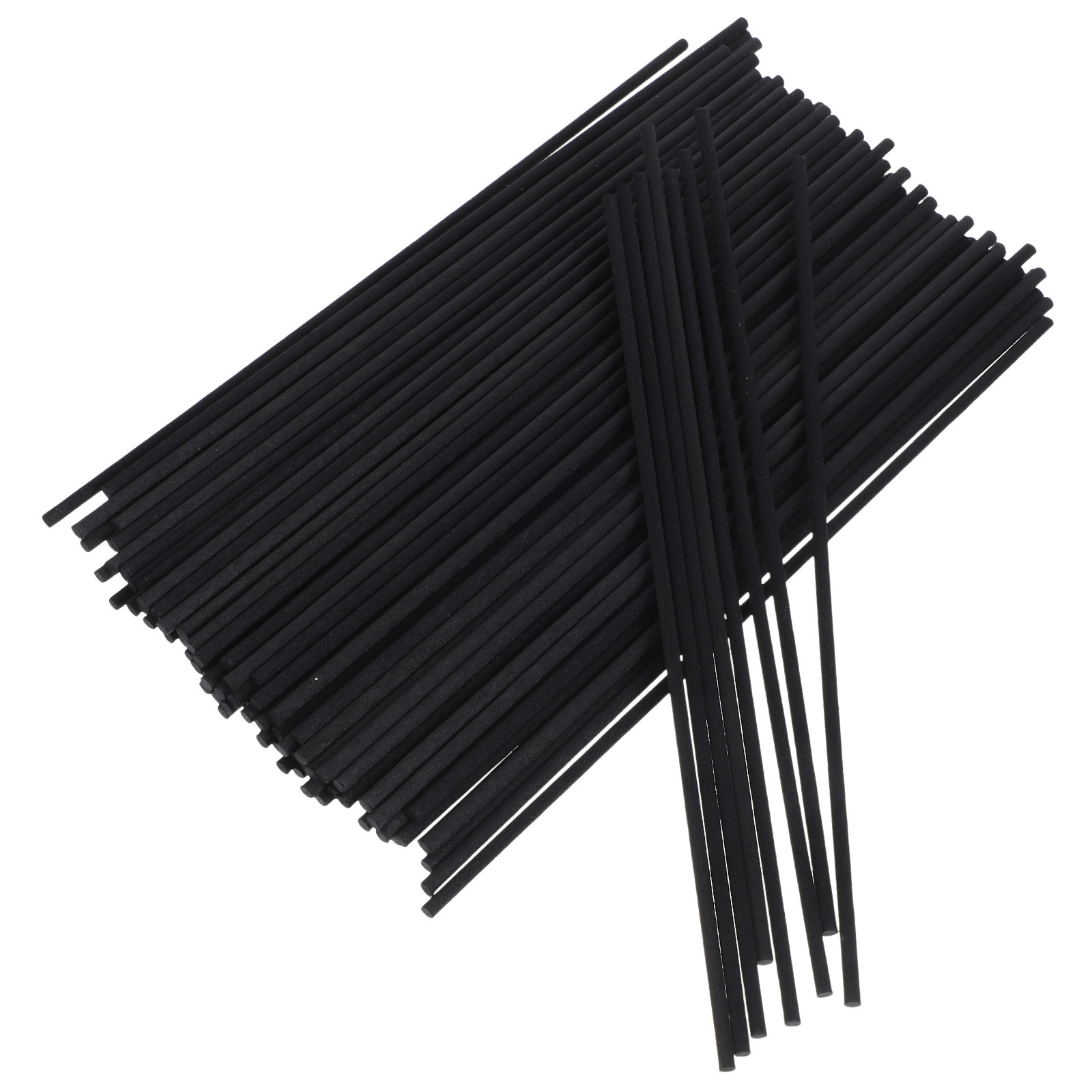 Home Fragrance Usa - 100 stuks zwarte diffuserstaven van vezel,