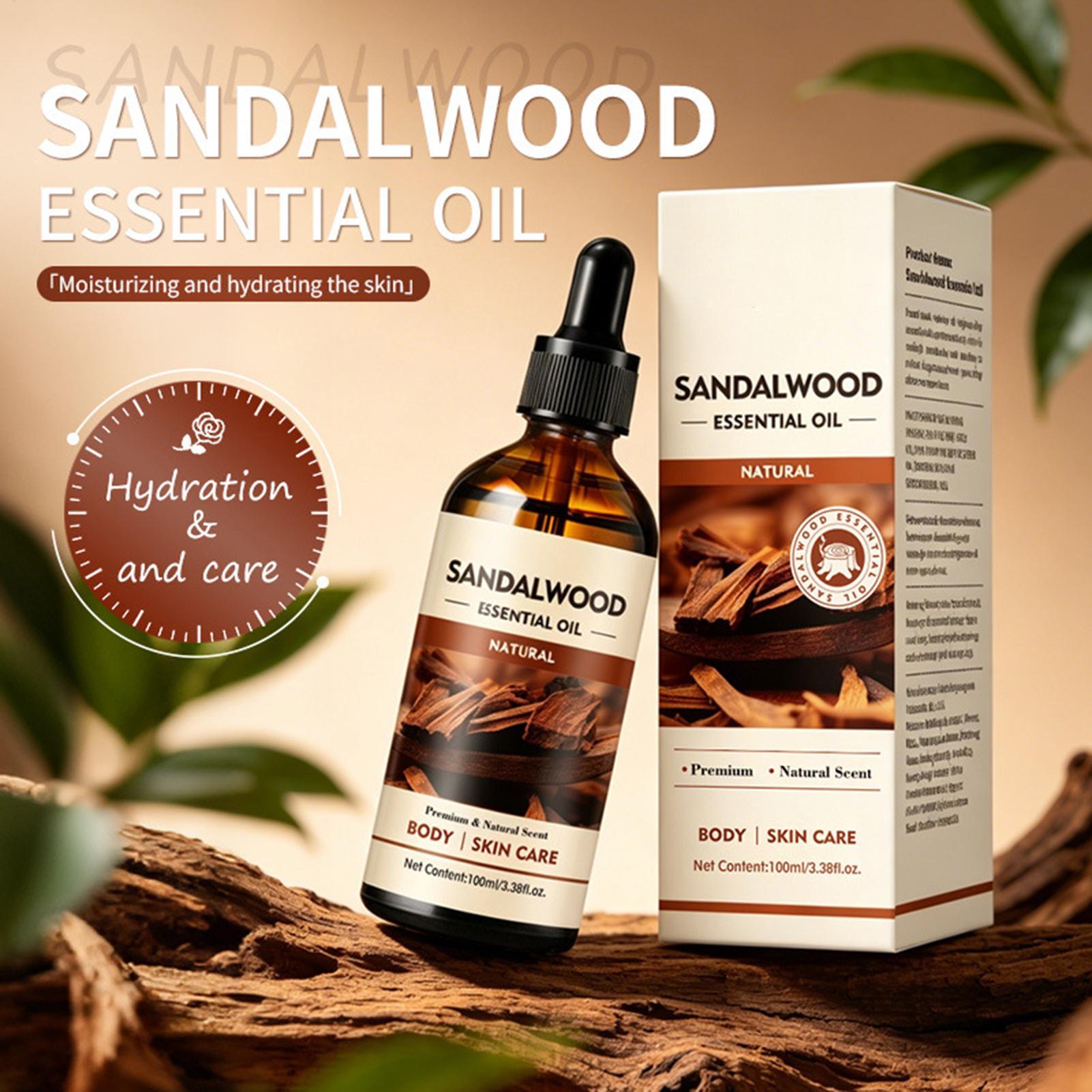 Home Fragrance Usa - Sandelhout Geurolie 100ml Natuurlijke Aromatherapie Essentiële