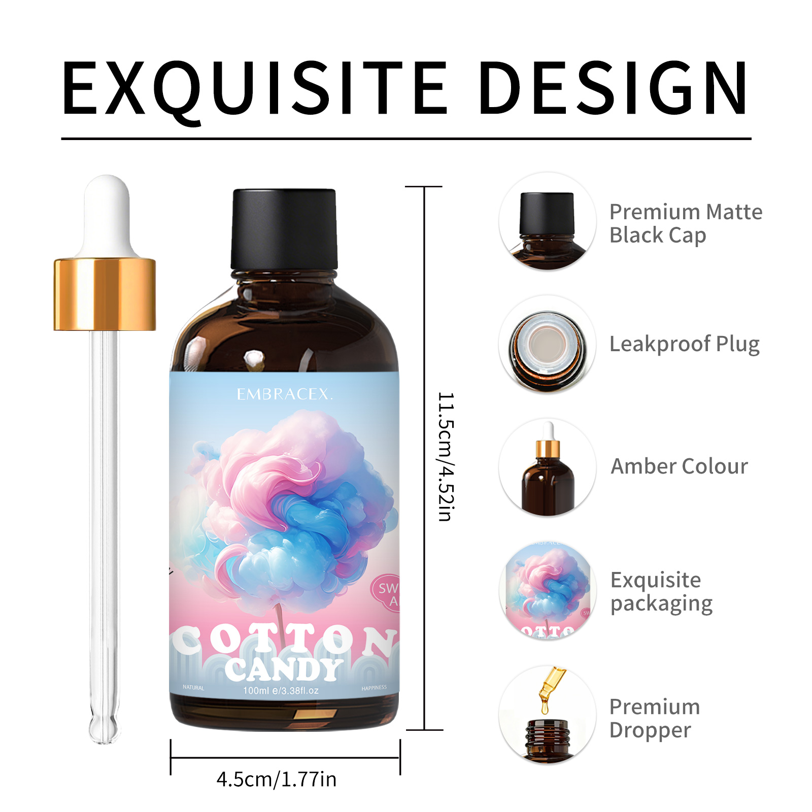 100ml Suikerwafel Geur Oliën D - Home Fragrance Gift recensie en prijs