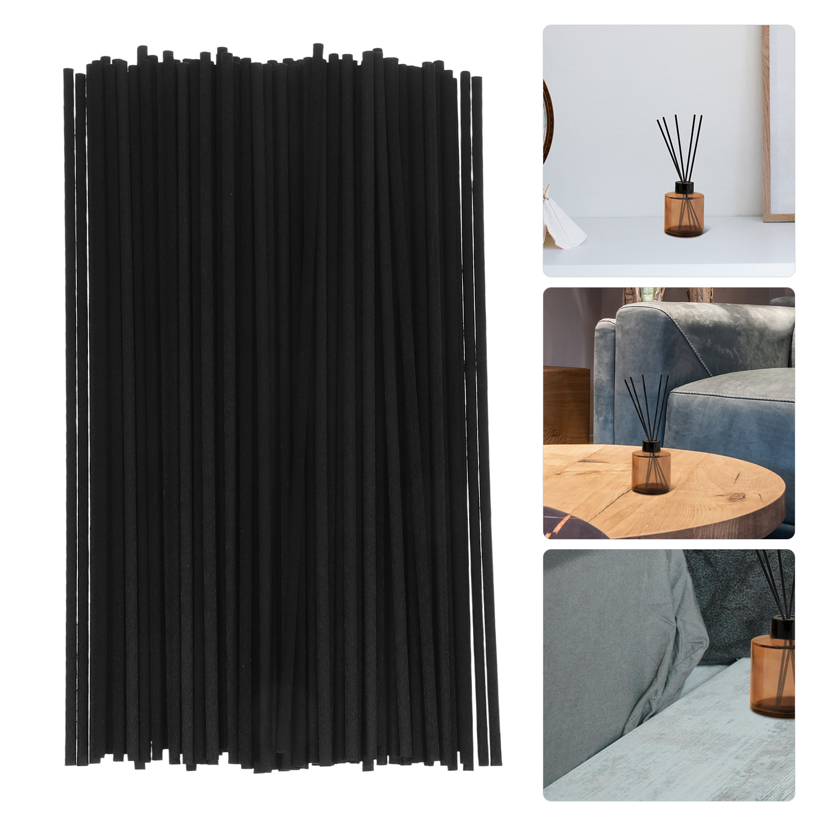 100 stuks zwarte diffuserstave - Home Fragrance Usa recensie en prijs