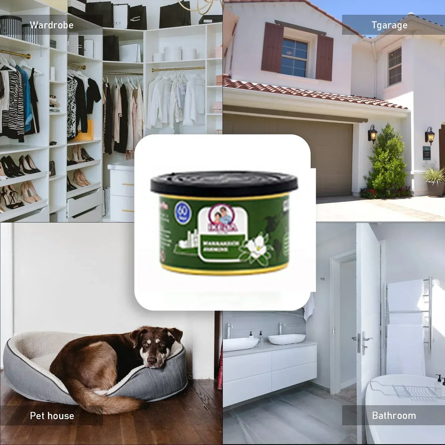 Kan luchtverfrisser en geurneu - Home Fragrance Logo recensie en prijs